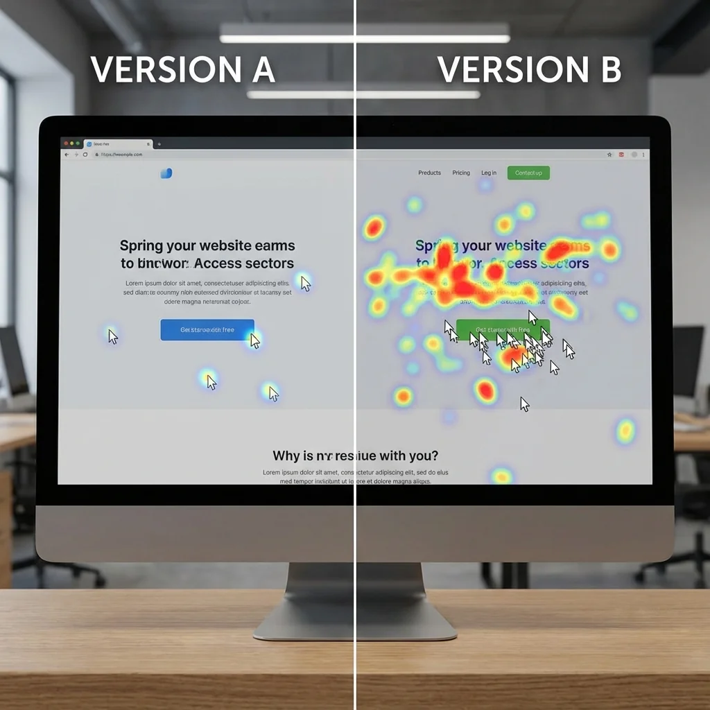 Web Sitesi A/B Testi ve Heatmap Analizi