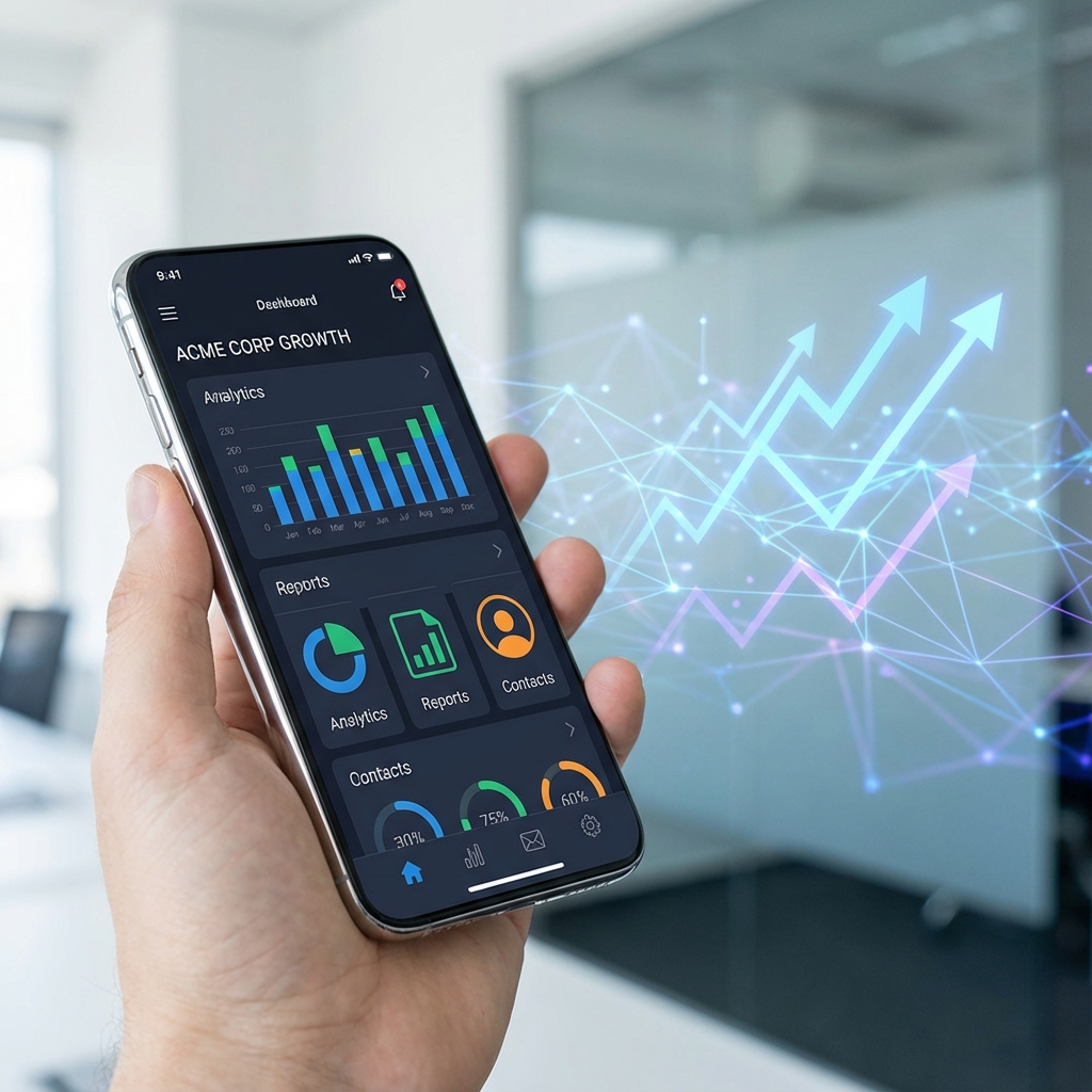 Modern Mobil Uygulama Geliştirme ve Büyüme Grafikleri