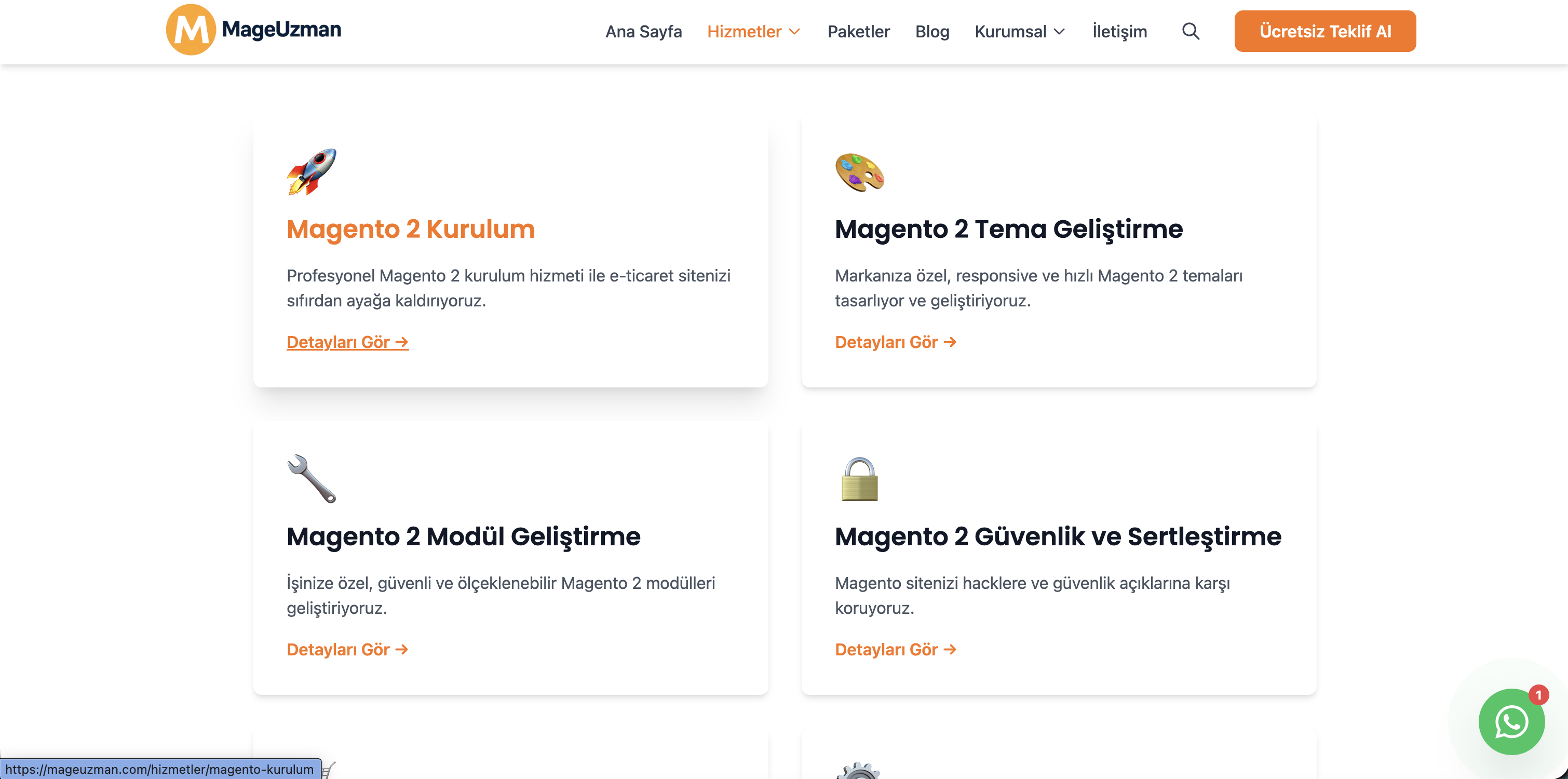 Mage Uzman: Kurumsal Danışmanlık Web Sitesi ve Marka Kimliği - Screenshot 2